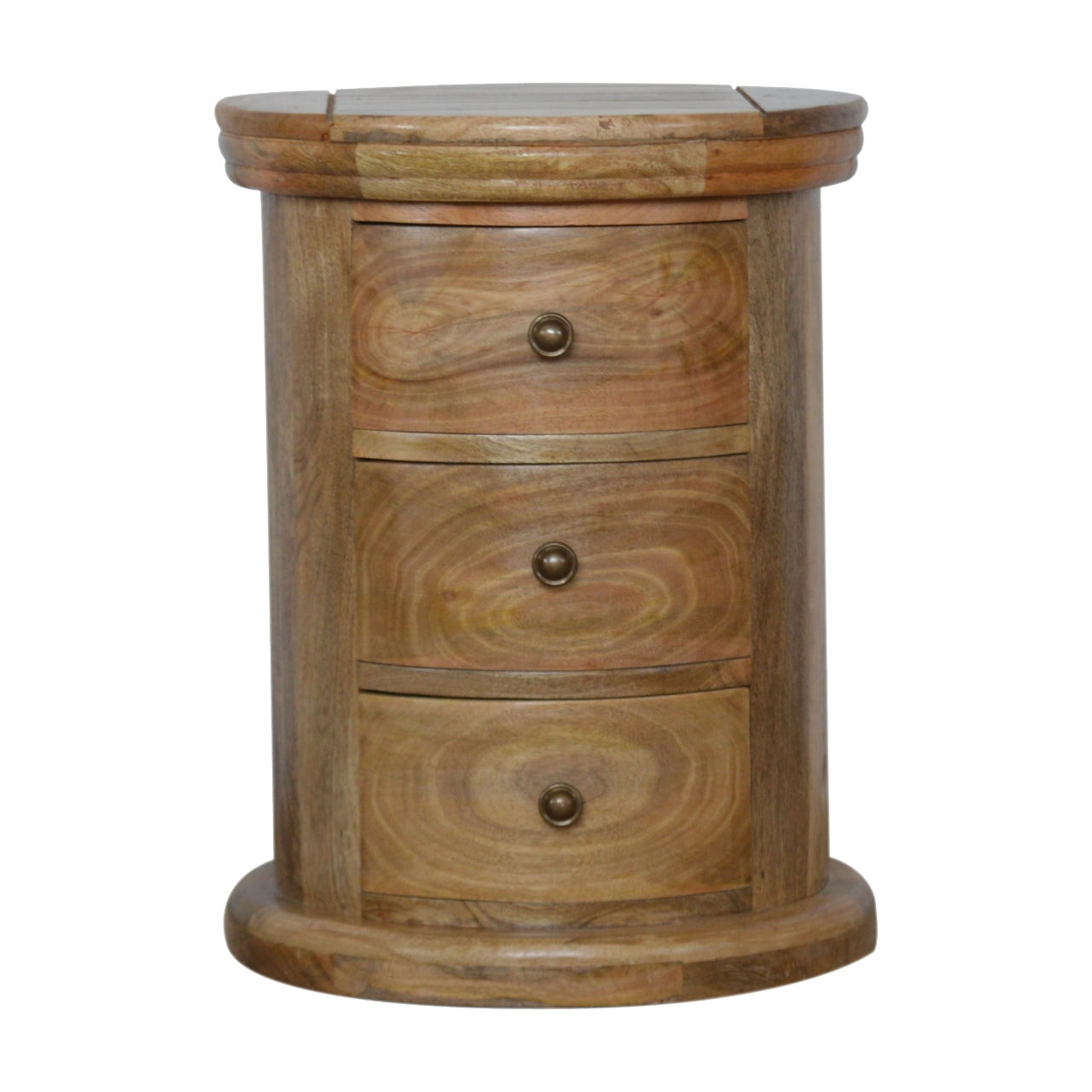 Full Moonlight Cylindrical Bedside Table