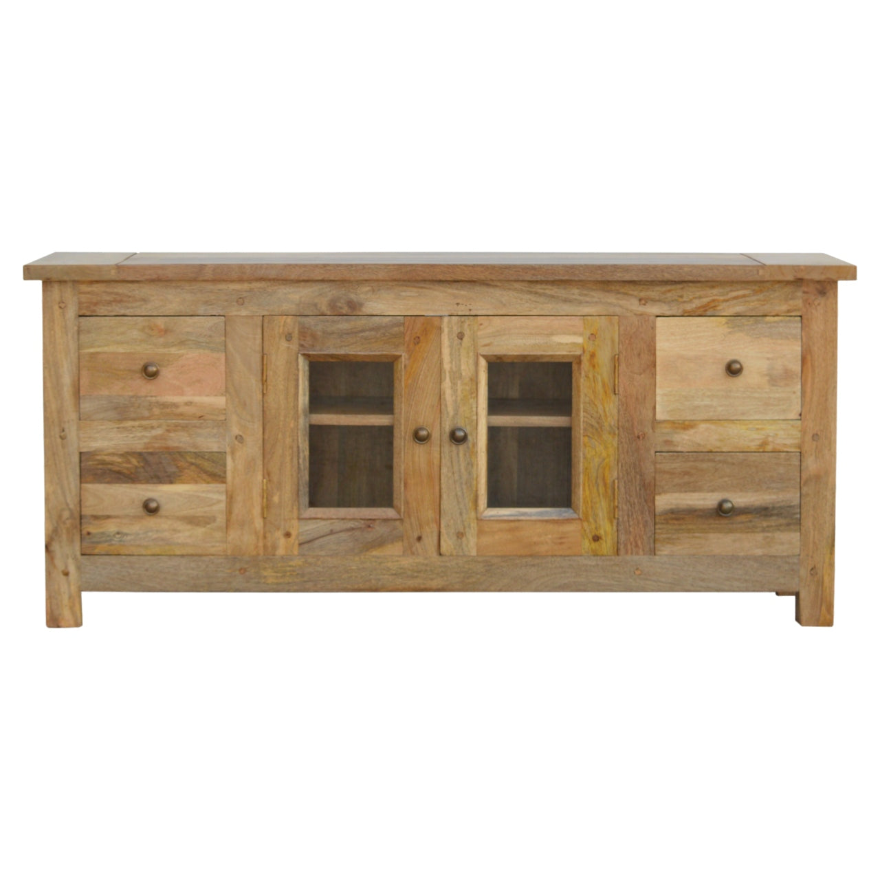 Solid Wood Clear Space Media Unit