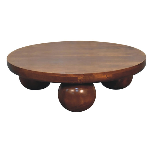 Chestnut Full Moon Table