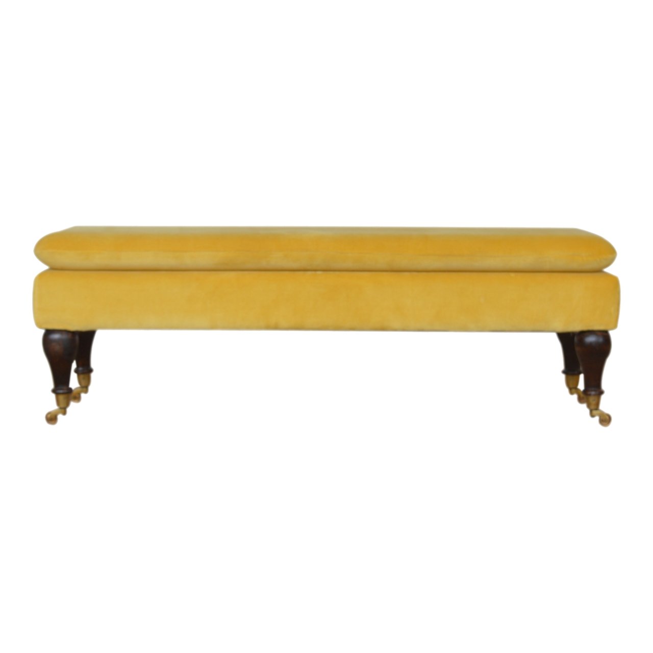 Velvet Glider Bench - Choose Your Favourite Colour