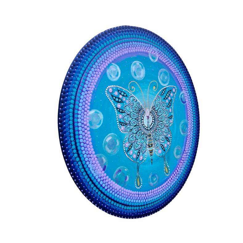 Joyful Butterfly Mandala