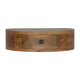 Cloud 9 Floating Bedside Rounded Drawer - Light Wood