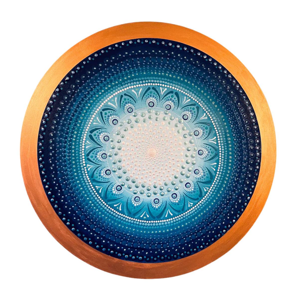 Bespoke Hand Painted Living Mandala