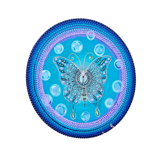 Bespoke Hand Painted Living Mandala