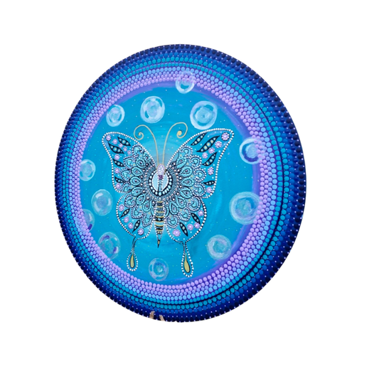 Joyful Butterfly Mandala