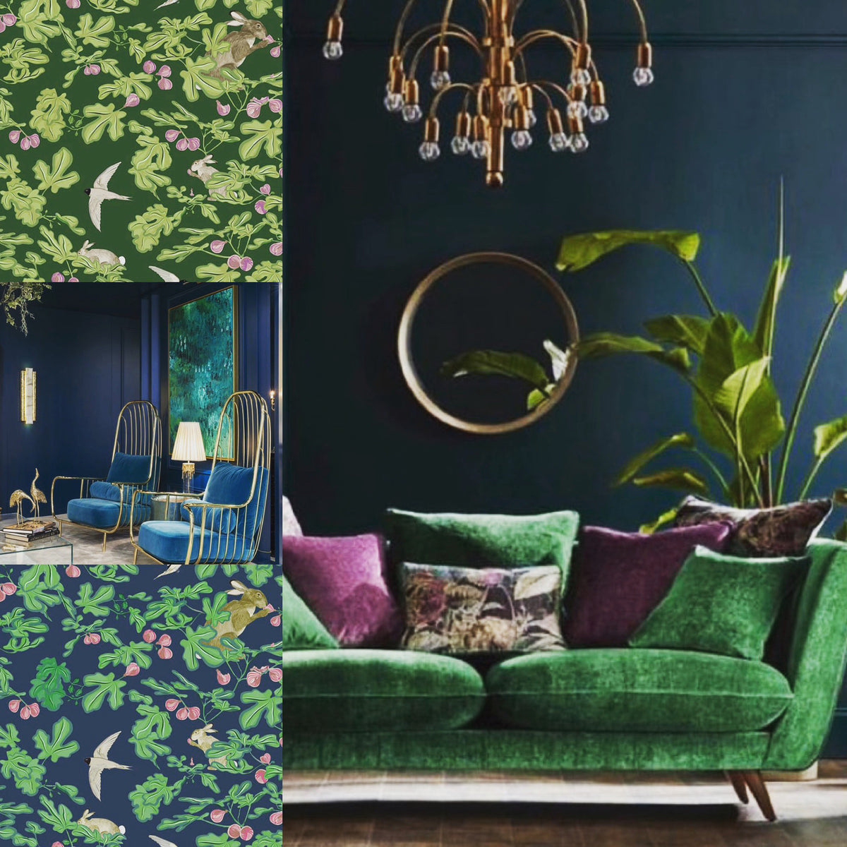 Woodland Wonder - Winter Navy