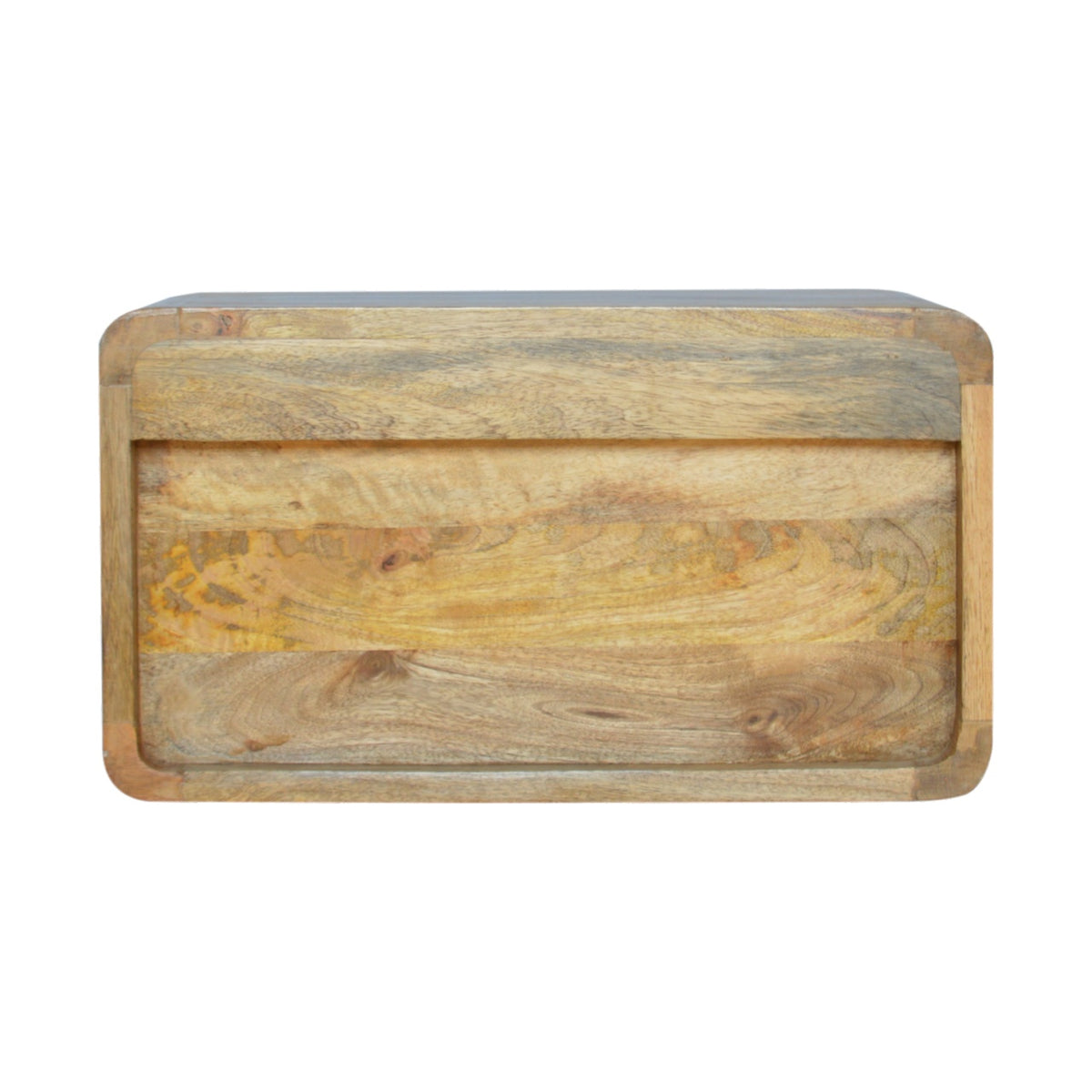 Cloud 9 Floating Bedside 2 Drawer - Light Wood