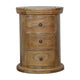 Full Moonlight Cylindrical Bedside Table