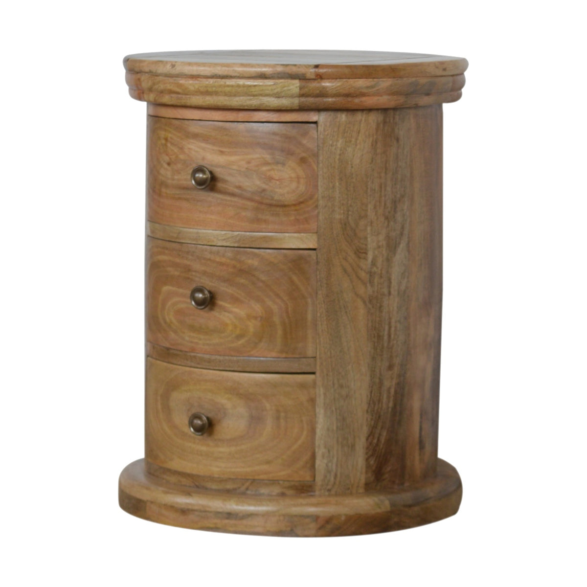 Full Moonlight Cylindrical Bedside Table