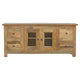 Solid Wood Clear Space Media Unit