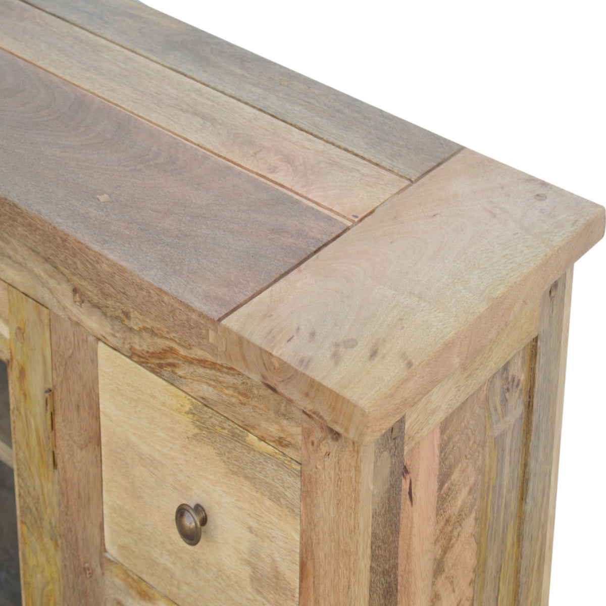 Solid Wood Clear Space Media Unit