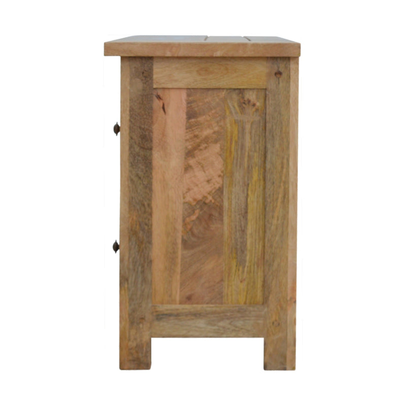 Solid Wood Clear Space Media Unit