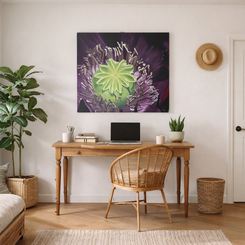 Pulse of Poppy — Original Art