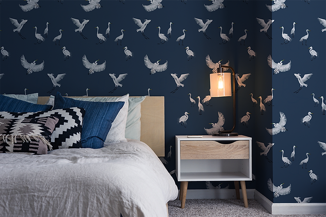 Horizon Herons – Rich Navy