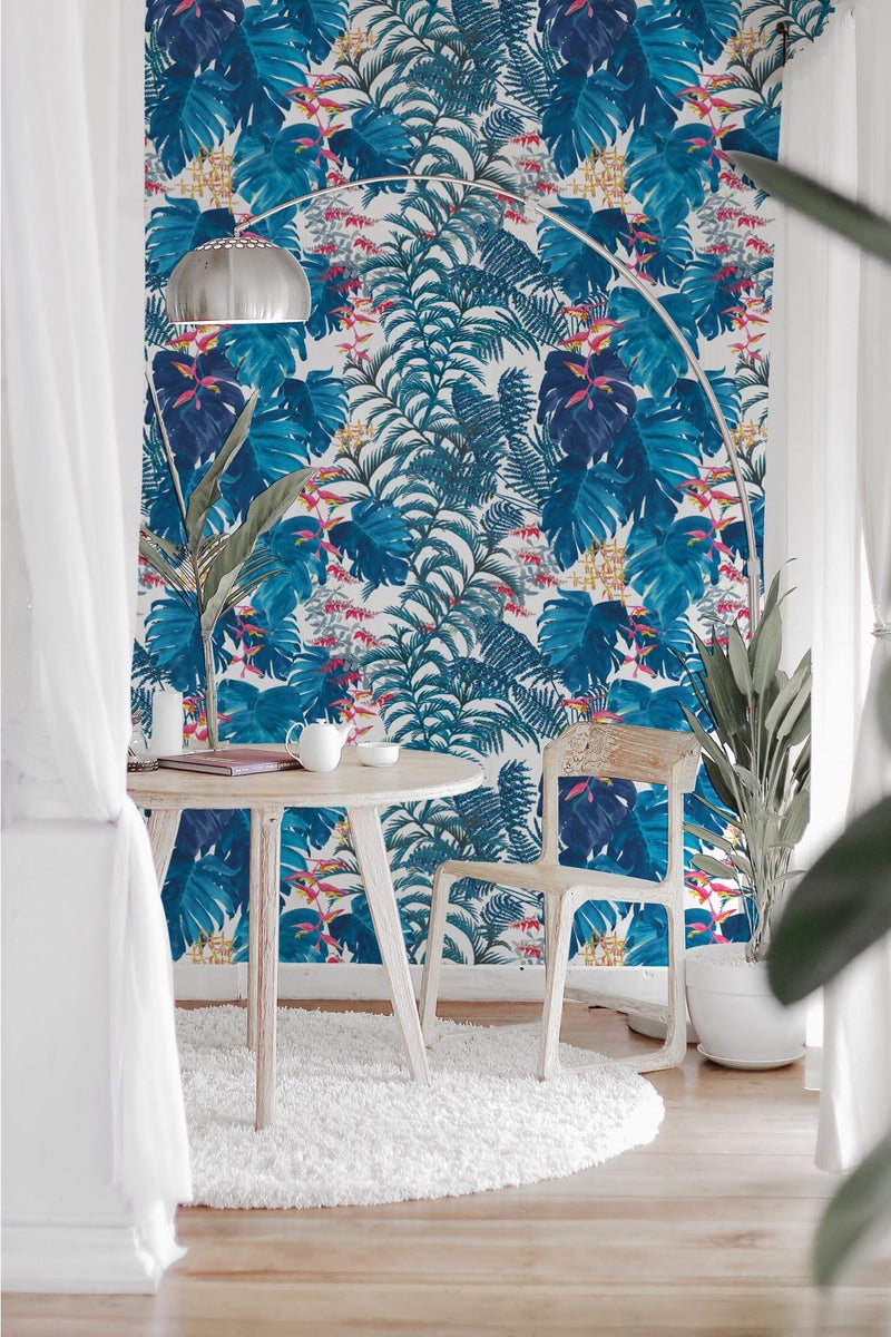 🌴 Tropical Paradise Wallpaper & Fabric