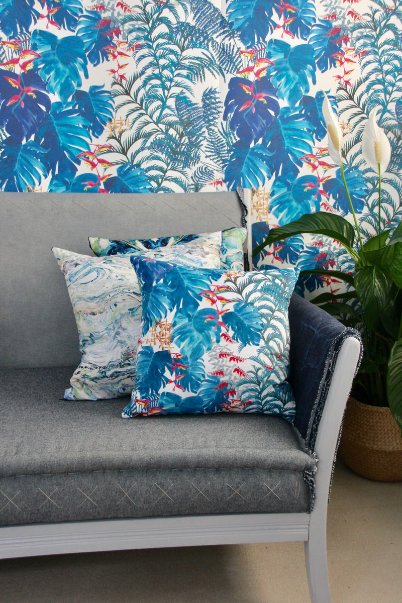 🌴 Tropical Paradise Wallpaper & Fabric