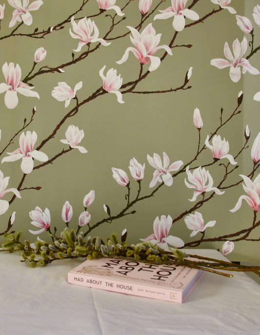 In Bloom Wallpaper and Fabric