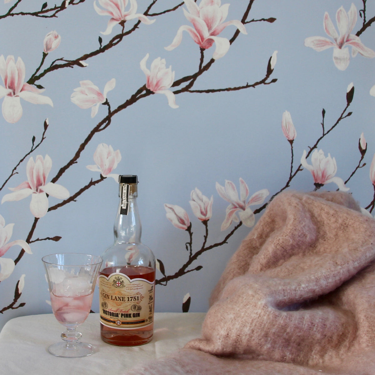 In Bloom Wallpaper and Fabric