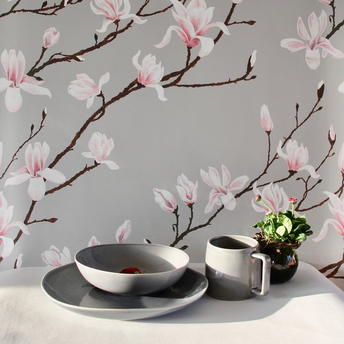 In Bloom Wallpaper and Fabric