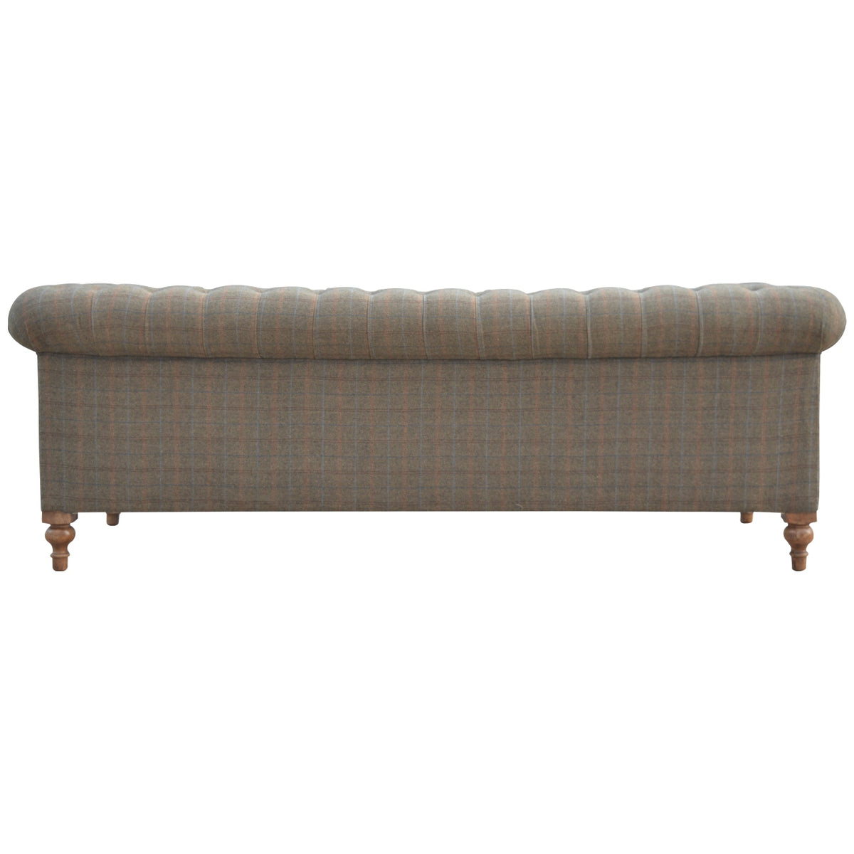 Multi Tweed 3 Seat Chesterfield