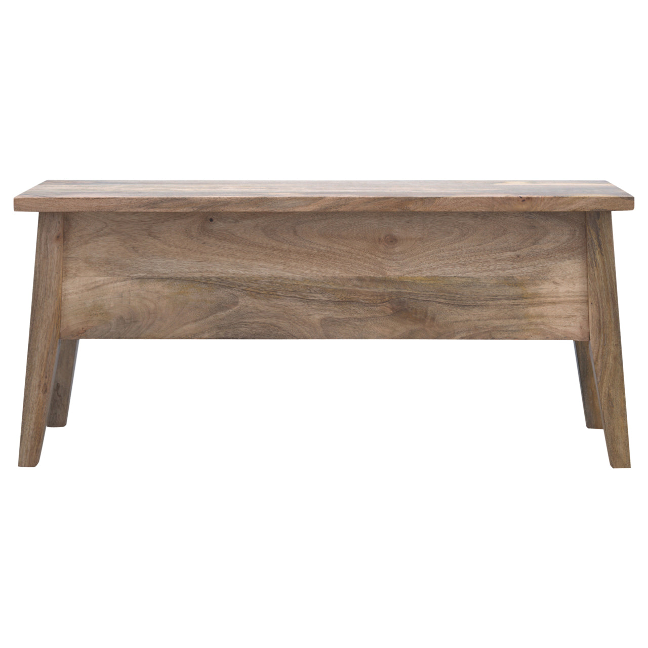 The Lift & Hide Bench - Solid Light Wood