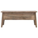The Lift & Hide Bench - Solid Light Wood