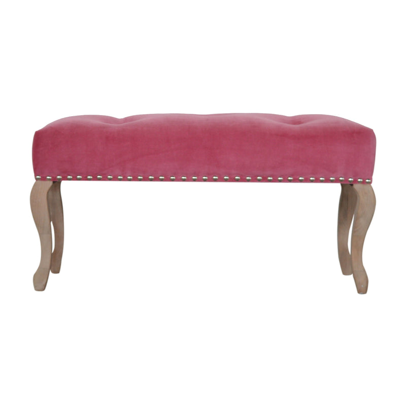 Renaissance Velvet Bench
