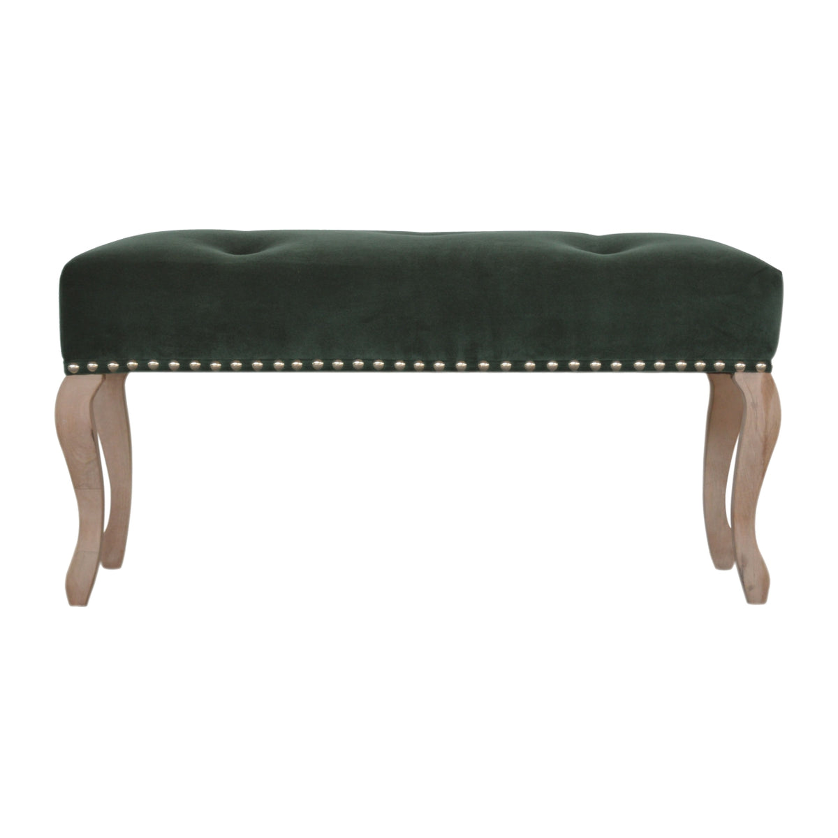 Renaissance Velvet Bench