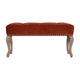 Renaissance Velvet Bench