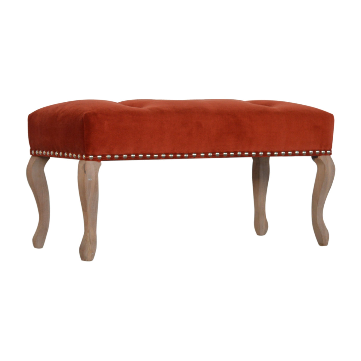 Renaissance Velvet Bench