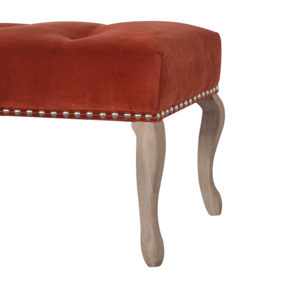 Renaissance Velvet Bench