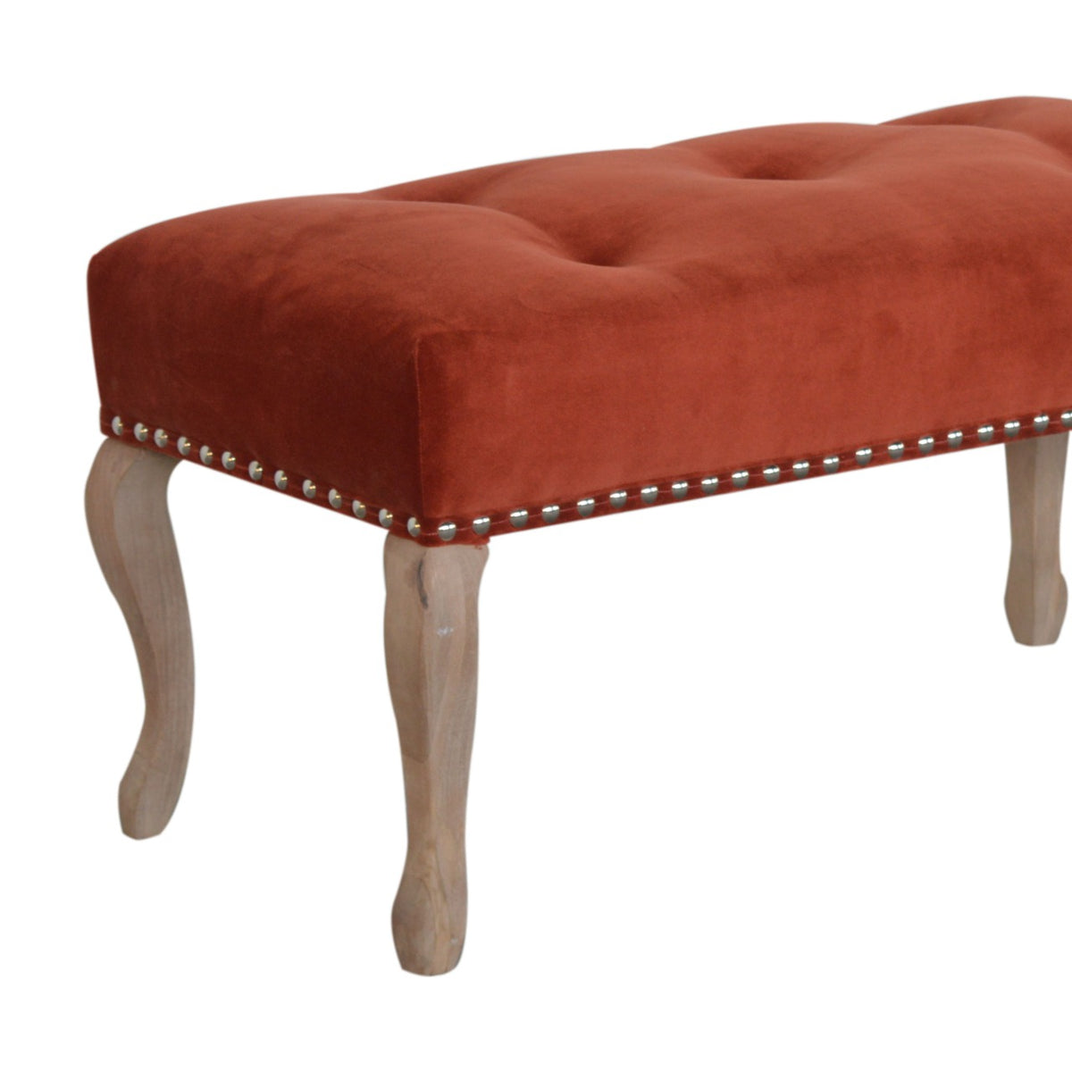 Renaissance Velvet Bench