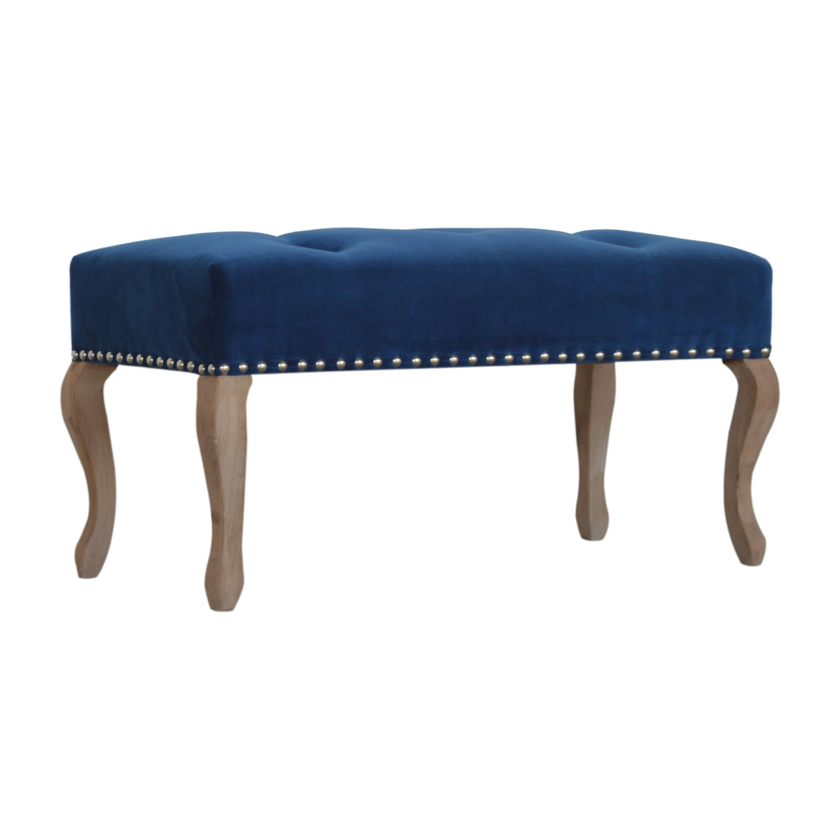 Renaissance Velvet Bench