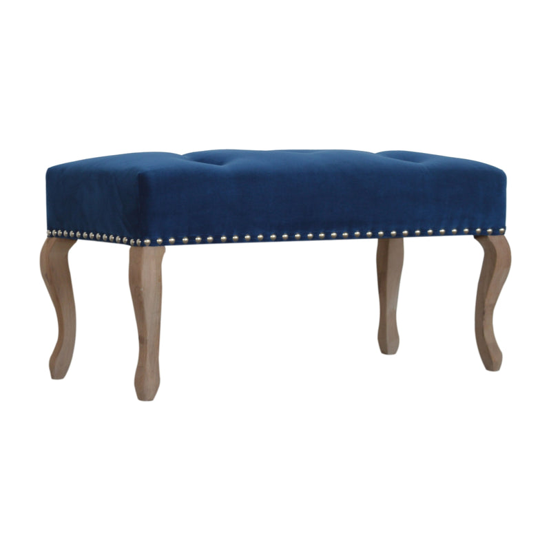 Renaissance Velvet Bench