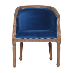 Velvet Occasional Chair- Choose Your Favourite Colour!
