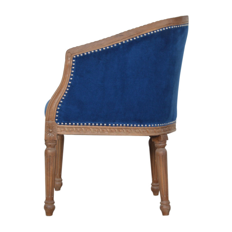 Velvet Occasional Chair- Choose Your Favourite Colour!