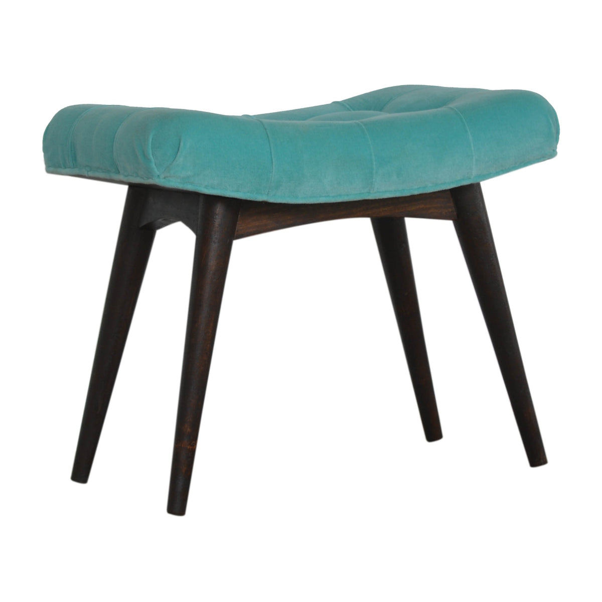 Velvet Eclipse Curved Seat - Choose Your Favourite Colour