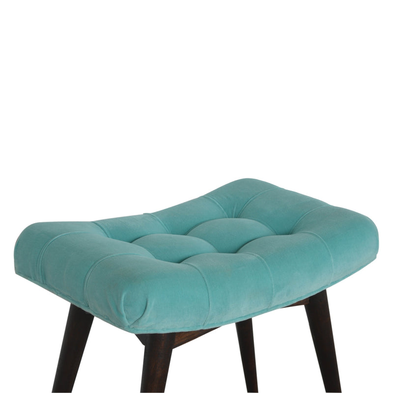Velvet Eclipse Curved Seat - Choose Your Favourite Colour