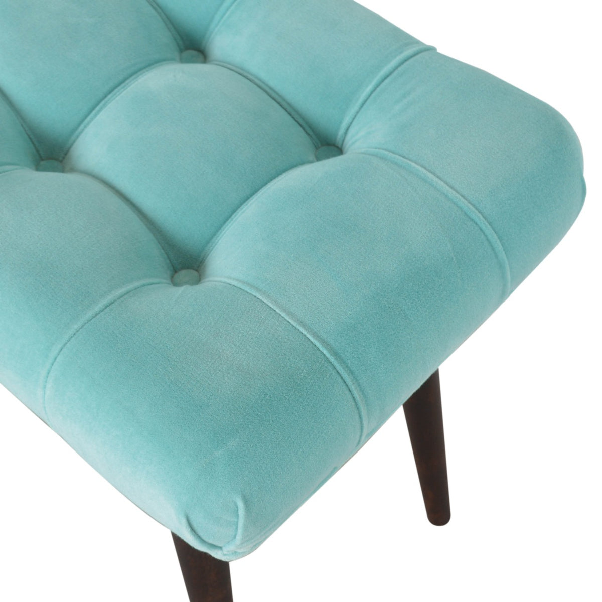 Velvet Eclipse Curved Seat - Choose Your Favourite Colour