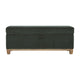 Slam Dunk Velvet Storage Box - Forest Green