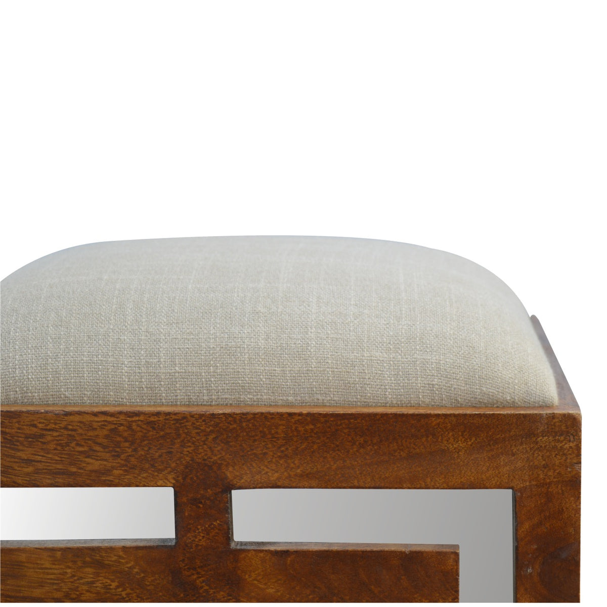 Linen Carved Seat