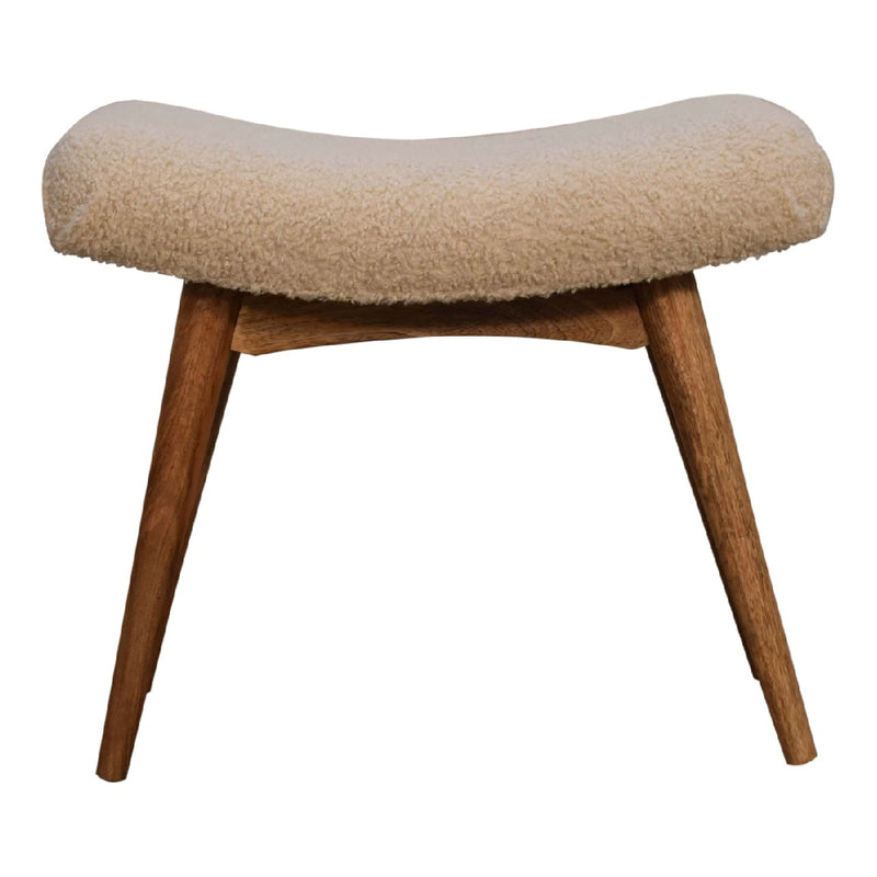 Velvet Eclipse Curved Seat - Choose Your Favourite Colour