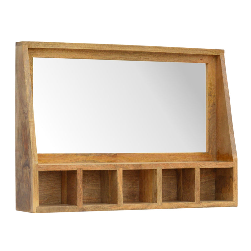 Mirror Shelving Unit