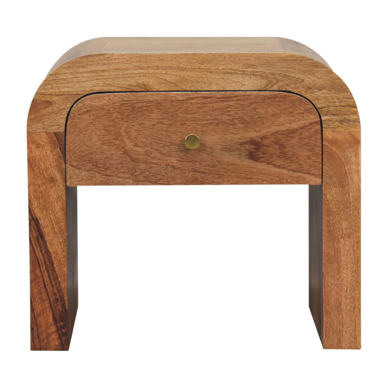 Curvy Nest Bedside Table with Drawer