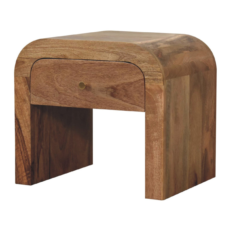 Curvy Nest Bedside Table with Drawer