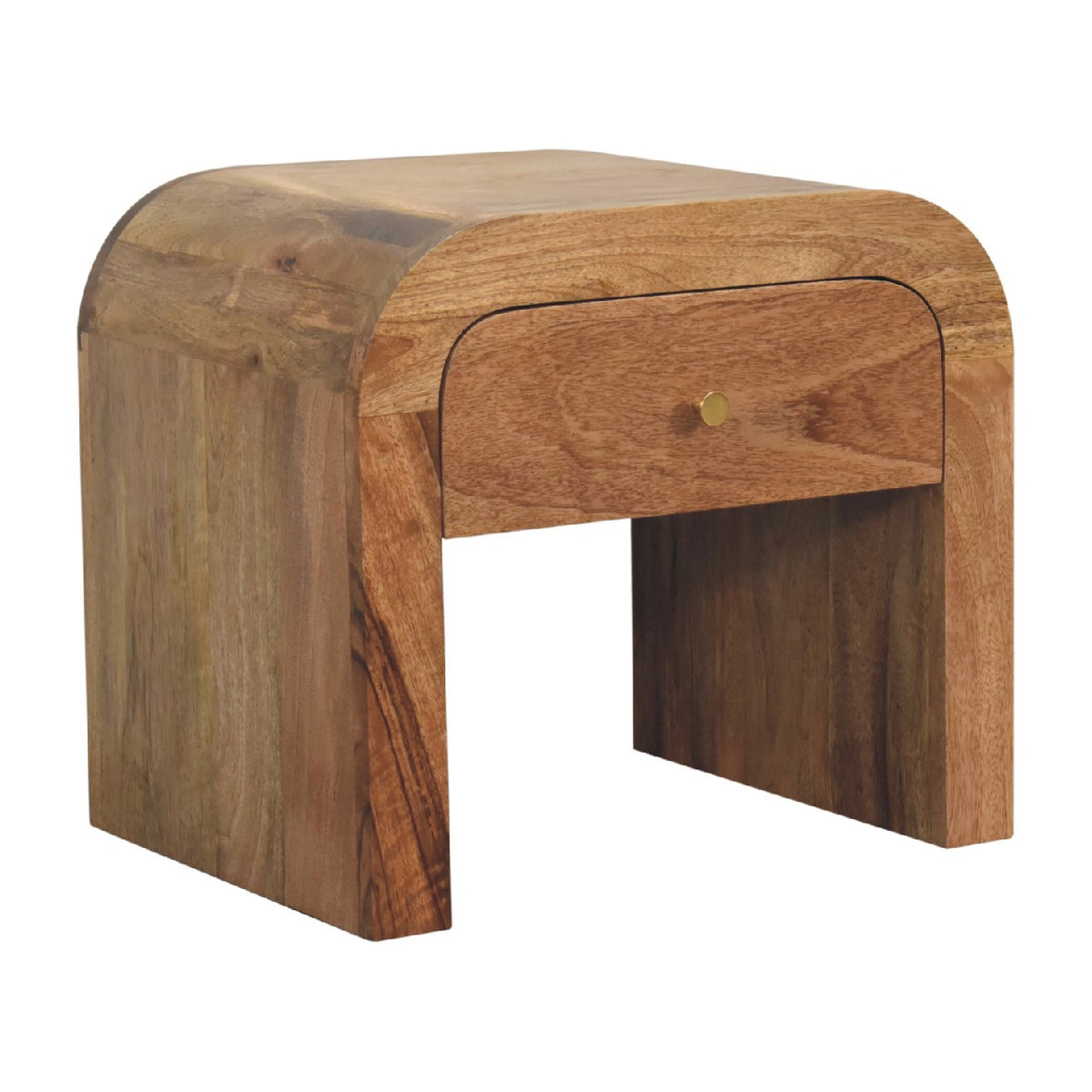 Curvy Nest Bedside Table with Drawer
