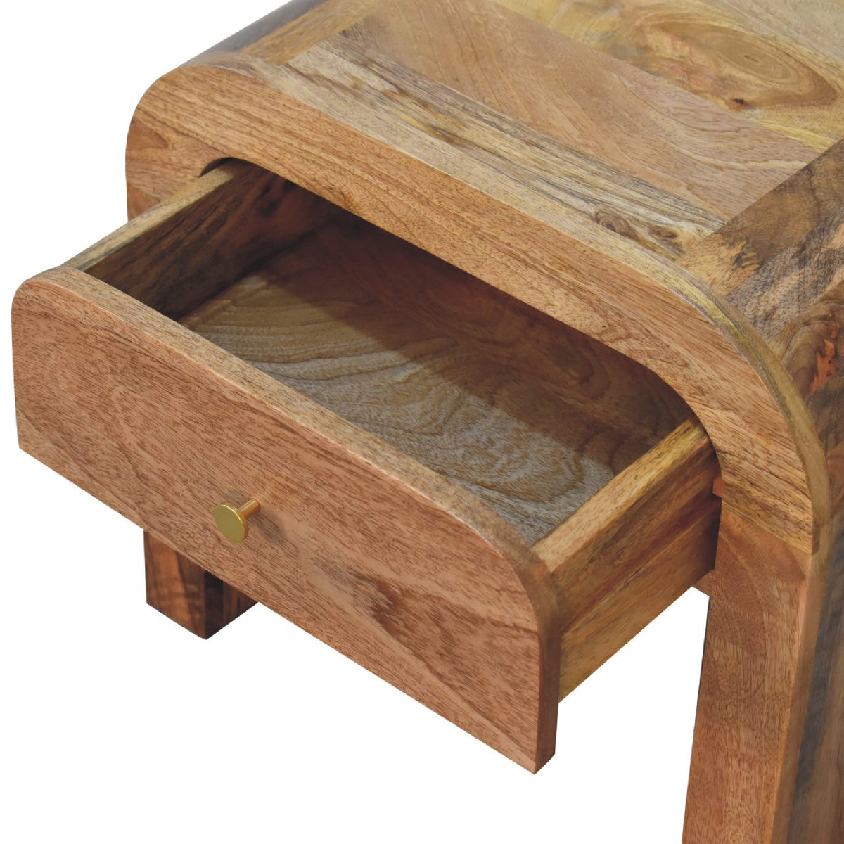 Curvy Nest Bedside Table with Drawer