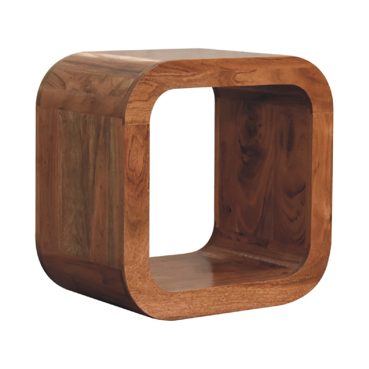 Curvy Cube Side Table