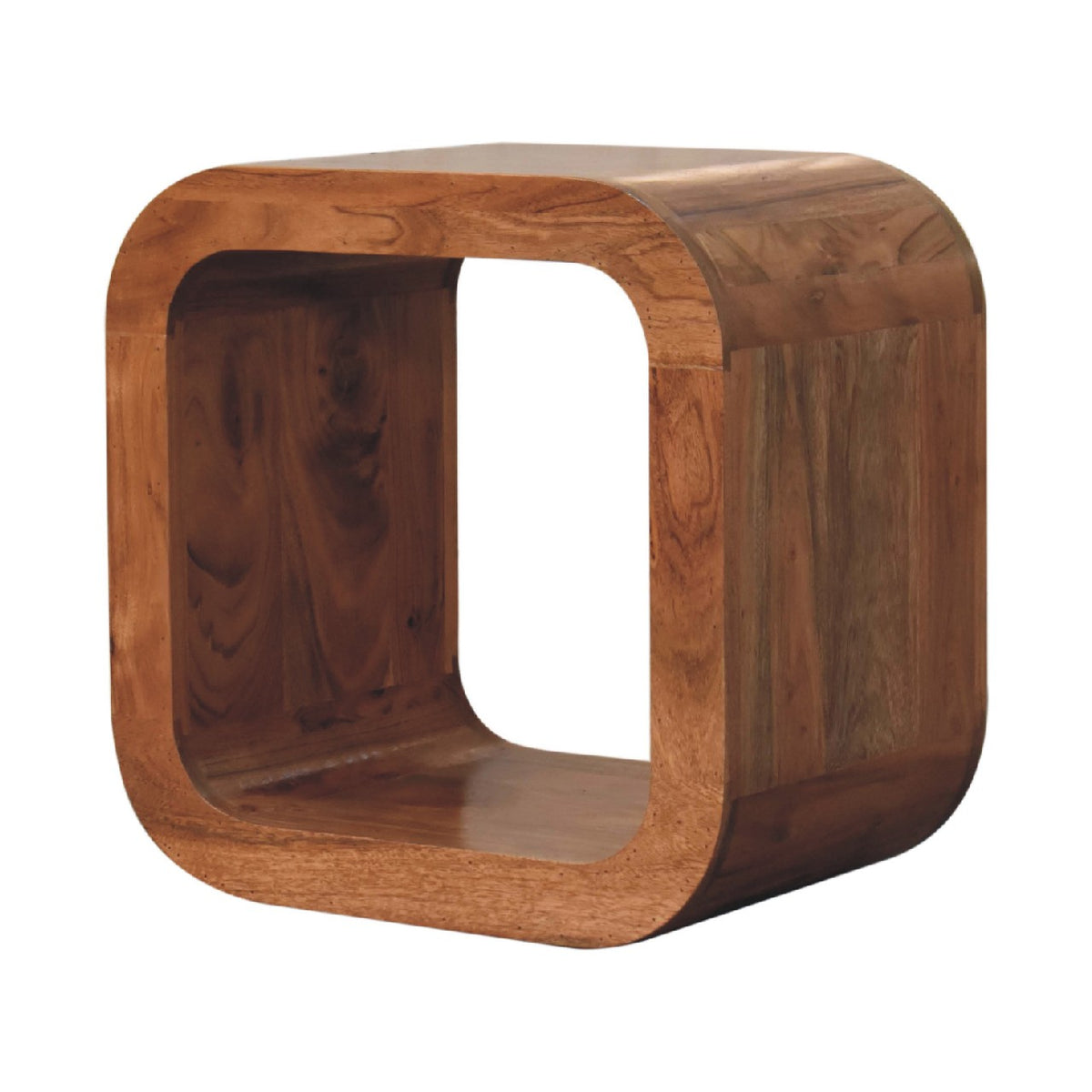 Curvy Cube Side Table