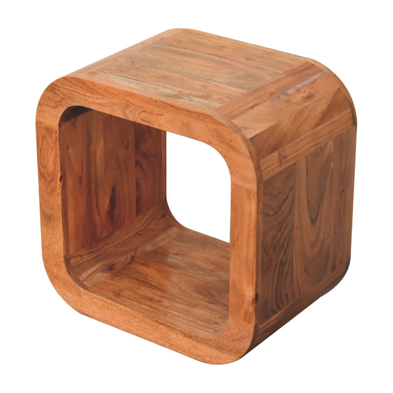 Curvy Cube Side Table